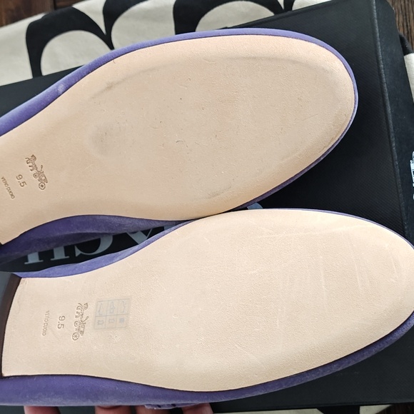 Coach - Hanna Velvet Loafers - Picture 6 of 8